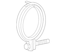 55503171 Gm Genuine Catalytic Converter Clamp