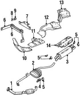 90469217 Gm Genuine Support Bushing