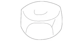 11517996 Gm Genuine Parts Ac Delco Nutfrt S/abs