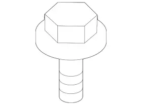 M8x1.25x22 Gm Genuine Parts 11570082 Multi-purpose Bolt