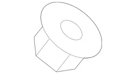 11588835 Gm Parts Genuine Multi-purpose Nut