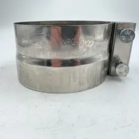 Wfc-5 Grand Rock Ss Band Clamp 5 Inch Stainless Steel