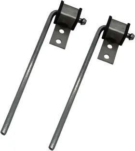 Srh2 Haoxaoon 2 Pack Universal Exhaust Hanger Rod Weld On Heavy Duty Bracket