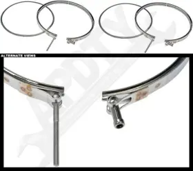 674-9000 Hd Solutions Dorman Diesel Particulate Filter Gasket And Clamp Kit
