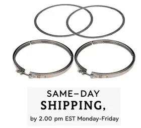 21212520 Hd Solutions 674-9035 Dorman Dpf Filter Clamp And Gasket Kit 21212522 Fits Volvo Mack