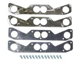 10055 Hedman - Sb Chevy 2in Flanges Round Port Outer Flange