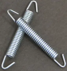 495-9502 Helix Racing Exhaust Spring 95 Millimeter Length Zinc Plated Steel W