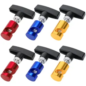 Hiceeden Hi-carhoodholder-6p 6 Pcs Metal Car Hood Strut Clamp 11 Mm Anti-slip Lift Multicolor