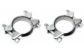 Hj Schulte 00-3394-b Tail Pipe Clamps Germany Volkswagen T1 1955-1978 Ghia 1955-1974 Super 1971-1974