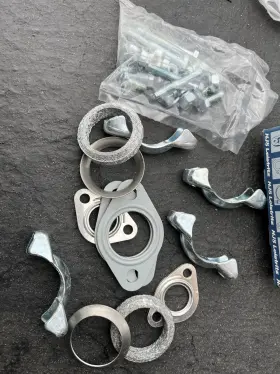 111298003 Hjs 396141 Leistritz Vw 1948-1962 Muffler Installation Kit 25hp 36hp 1200cc