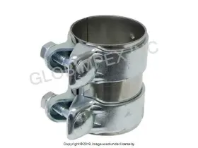 2859 Hjs 83 12 For Audi / Vw 2003-2018 Exhaust Clamp Front Or Rear 1 Year Warranty