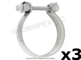 2811 Hjs 83 13 For Mercedes 2003-2023 Exhaust Clamp 65 Mm 3 1 Year Warranty
