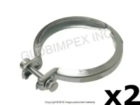 13-2822 Hjs 83 Bmw 2007-2023 Exhaust Clamp 2 1 Year Warranty