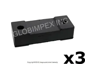 31-6222 Hjs 83 Mercedes 1955-1962 Muffler Hanger Rubber Damping Plate 3 Warranty