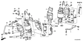 11943-rgw-a00 Honda Genuine Stay Front Converter B