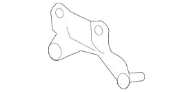 18213-t2f-a10 Honda Genuine Front Pipe Bracket