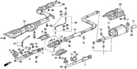 18215-sa7-000 Honda Genuine Rubber Muffler Mounting 70x45x25