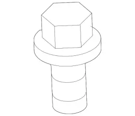 95701-08022-04 Honda Genuine Manifold Cover Bolt