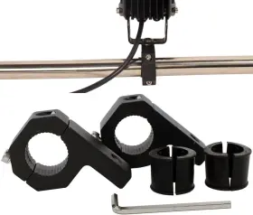 House Tuning 710558206754 Bar Clamps 3/4 Inch Light Mount Brackets For 0.75 19mm Black