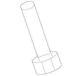 11983-10306-k Hyundai Genuine Front Pipe Bolt
