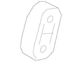 28658-21000 Hyundai Genuine Exhaust System Hanger