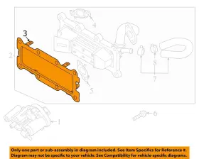 284932s050 Hyundai Oem 20-24 Santa Cruz Egr System-egr Cooler Gasket