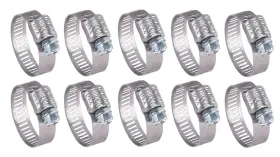 5228 Ideal Tridon #28 Micro-gear 1-5/16 - 2-1/4 Inch Stainless Steel Hose Clamp 10