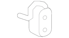 20650-aa00b Infiniti Genuine Muffler Mount Cushion