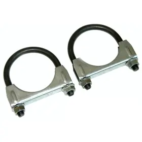 Inl10838 Inline Tube 64-77 Gm A-body Pontiac Olds Chevy Buick Muffler Clamps Hold Down U Bolt 2 1/4 Inch