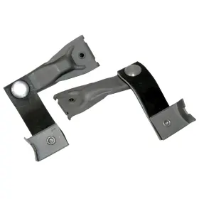Inl11085 Inline Tube Exhaust Hanger Tail Pipe Muffler Dual Pipes 1969-72 Chevrolet Chevelle 2pc