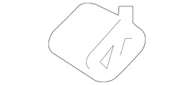 C2c41707 Jaguar Genuine Intermediate Muffler Insulator