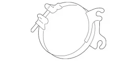 T2h40362 Jaguar Genuine Bracket Clamp