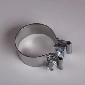 Bc500-10 Jamo 5 Inch 3/4 Wide Heavy Duty Exhaust Band Clamp 430ss Pack Of 10