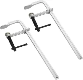 221222 Jmiatry 2pcs F Clamps 12 Inches F-clamp For Welding Inch Silver
