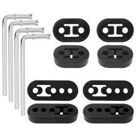 Joytrace 738790884080 12pc Universal Exhaust 12-pack Hanger Kit Black