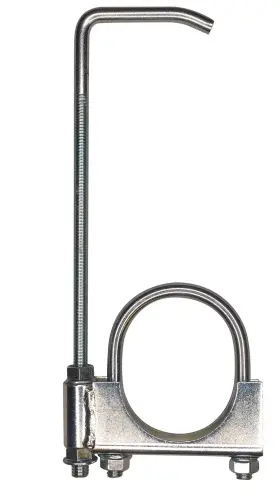 Jquad 859668006035 2.25 Inch Universal Clamp On Exhaust Hanger - Made In The Usa