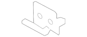 Lr063756 Land-rover Genuine Rear Bracket