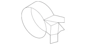 Lr125187 Land-rover Genuine Clamp