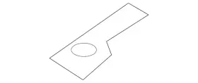 Lr125427 Land-rover Genuine Rear Bracket