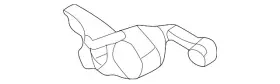 Lr141559 Land-rover Genuine Rear Bracket