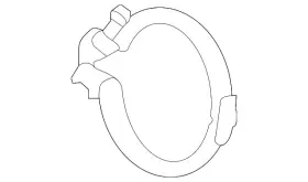 Lr178970 Land-rover Genuine Turbocharger Clamp