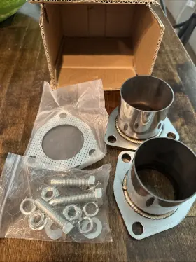 Yy-efb3od-o25 Lcgp Exhaust Flange Repair Piping Kit 2.5 Inch Od With Gasket And 3 Bolts