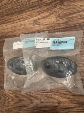 Lk-ehr-02b Lencool Racing Polyurethane Performance Rubber Exhaust Hanger Adjustable Muffler Universal 2pcs