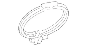 17452-36010 Lexus Genuine Exhaust Manifold Clamp