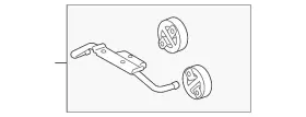 17509-31020 Lexus Genuine Exhaust System Hanger Bracket