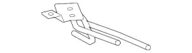 17572-31090 Lexus Genuine Exhaust System Hanger Bracket