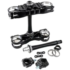 2142640005b285-a69f72 Luxon Gen3 Pro Triple Clamp Set With Solid Handlebar Mounts