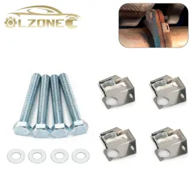 03442 Lzone Emk39 For Dorman Exhaust Flange Hardware Kit Jeep Ram Dodge Models