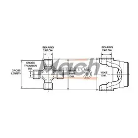 Gcp-243x Mach Gcp 243x U Joint