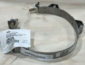 25171465 Mack 11me336 Genuine Muffler Exhaust Clamp Heat Shield Ch Rd 9ftft Nos